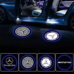 ECLAIRAGE WELCOME LIGHT siglé GAMME MERCEDES CLASSE A W176/W177,CLASS B W246,CLASSE C W205,CLASSE E W212/W213,GLA X156,GLA H247,GLB X247,GLC X253/C253,GLE X166/C292,ML W166,GLE W167/C167,GLS X166/X167,CLASSE G W464