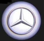 ECLAIRAGE WELCOME LIGHT siglé GAMME MERCEDES