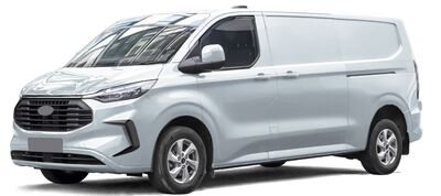DEFLECTEURS DE VITRES AVANT PIANO BLACK OU SMOKE FORD TRANSIT CUSTOM OU TOURNEO CUSTOM MK2 (2023+)