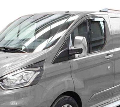 DEFLECTEURS DE VITRES AVANT SMOKE BLACK FORD TRANSIT CUSTOM (2012/2023)
