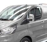 DEFLECTEURS DE VITRES AVANT SMOKE BLACK FORD TRANSIT CUSTOM (2012/2023)