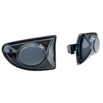 JEU DE 2 REPETITEURS LATERAUX CHROMES OU BLACK SMART FORTWO 451 (2007/2015)