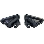 JEU DE 2 REPETITEURS LATERAUX CHROMES OU BLACK SMART FORTWO 451 (2007/2015)
