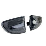JEU DE 2 REPETITEURS LATERAUX CHROMES OU BLACK SMART FORTWO 451 (2007/2015)