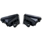 JEU DE 2 REPETITEURS LATERAUX CHROMES OU BLACK SMART FORTWO 451 (2007/2015)