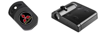 ECLAIRAGE WELCOME LIGHT siglé GAMME mitsubishi