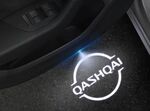 ECLAIRAGE WELCOME LIGHT siglé GAMME NISSAN QUASHQAI