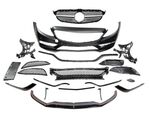 KIT CARROSSERIE MERCEDES CLASSE C STANDARD PHASE 1 BERLINE OU KOMBI/ESTATE LOOK C63 (02-2014/02-2018)
