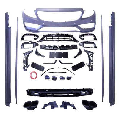 KIT CARROSSERIE MERCEDES CLASSE C STANDARD PHASE 1 BERLINE OU KOMBI/ESTATE LOOK C63 V2 (02-2014/02-2018)