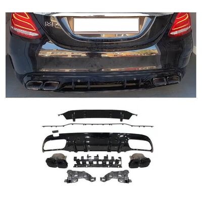 KIT CARROSSERIE MERCEDES CLASSE C W205/S205 AMG BERLINE/KOMBI ESTATE LOOK C63 AMG (02-2014/2021)