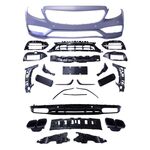 KIT CARROSSERIE MERCEDES CLASSE C W205/S205 AMG BERLINE/KOMBI ESTATE LOOK C63 AMG (02-2014/2021)