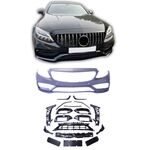 KIT CARROSSERIE MERCEDES CLASSE C W205/S205 AMG BERLINE/KOMBI ESTATE LOOK C63 AMG (02-2014/2021)
