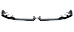 LAME DE PARE CHOC AVANT 2 PARTIES BMW SERIE 5 OU I5 G60/G61 PHASE 1 PACK M "NIGHT DESIGN" (2023+)