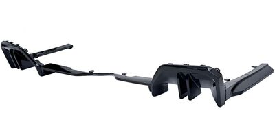 LAME DE PARE CHOC ARRIERE 5 PIECES BMW SERIE 5 G60 PACK M PHASE 1 PIANO BLACK OU CARBONE LOOK "NIGHT DESIGN" (2023+)