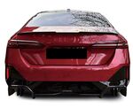 LAME DE PARE CHOC ARRIERE 5 PIECES BMW SERIE 5 G60 PACK M PHASE 1 PIANO BLACK OU CARBONE LOOK "NIGHT DESIGN" (2023+)