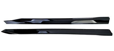 JEU DE BAS DE CAISSE (RAJOUTS EN ABS) BMW SERIE 5 G60/G61 PACK M "NIGHT DESIGN" (2023+)