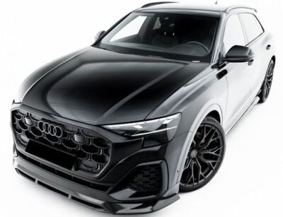LAME DE PARE CHOC AVANT EN CARBONE AUDI Q8 SLINE OU SQ8 4M PHASE 2 (2023+)