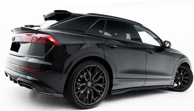 EXTENSION DU BECQUET DE TOIT D'ORIGINE EN CARBONE AUDI Q8 OU SQ8 PHASE 2 (2023+)