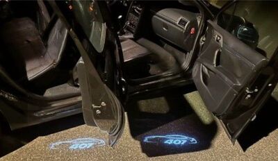 ECLAIRAGE WELCOME LIGHT siglé PEUGEOT 407 (2004/2012)