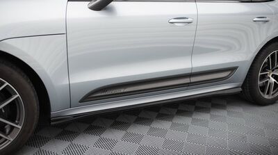 JEU DE BAS DE CAISSE (RAJOUTS EN ABS) PORSCHE MACAN T OU GTS PHASE 3 (2021/2025)