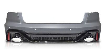 PARE CHOC ARRIERE AUDI A6 4K C8 BERLINE (STANDARD SLINE OU S6) PHASE 1 LOOK RS6 (2019+)