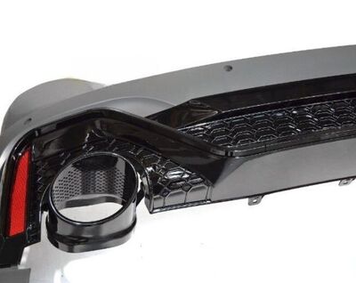 PARE CHOC ARRIERE AUDI A6 4K C8 BERLINE (STANDARD SLINE OU S6) PHASE 1 LOOK RS6 (2019+)