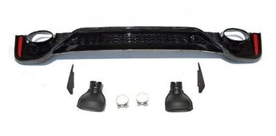 PARE CHOC ARRIERE AUDI A6 4K C8 BERLINE (STANDARD SLINE OU S6) PHASE 1 LOOK RS6 (2019+)