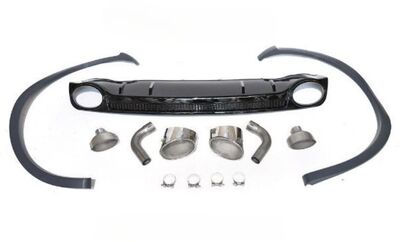 DIFFUSEUR/PARE CHOC ARRIERE AUDI Q5 FY STANDARD / S LINE PHASE 2 LOOK RSQ5 (02-2021+)