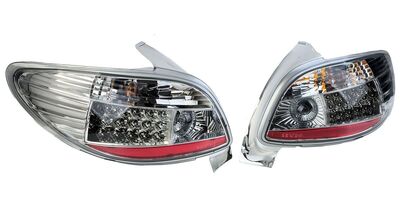 FEUX A LEDS PEUGEOT 206 SMOKE/BLACK LINE (1998/2007)