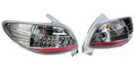 FEUX A LEDS PEUGEOT 206 SMOKE/BLACK LINE (1998/2007)