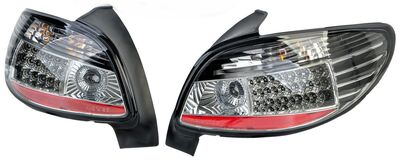FEUX A LEDS PEUGEOT 206 SMOKE/BLACK LINE (1998/2007)