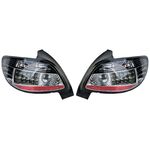 FEUX A LEDS PEUGEOT 206 SMOKE/BLACK LINE (1998/2007)