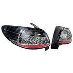 FEUX A LEDS PEUGEOT 206 SMOKE/BLACK LINE (1998/2007)