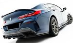 LAME DE PARE CHOC ARRIERE "DTM LOOK" BMW GRAN COUPE G16 PACK M V2 AVEC PACK CARBONE (2019+)
