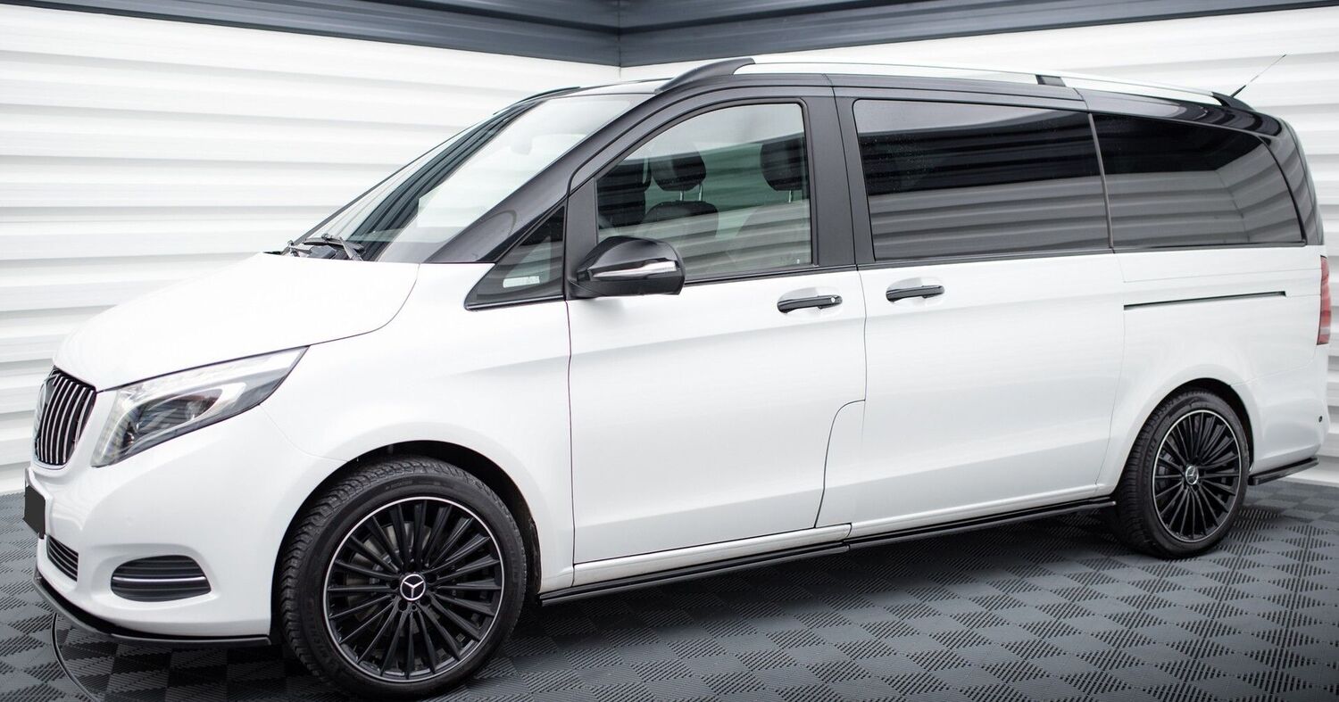 Seuils De Portes Inoxydable Mercedes Vito & Classe V W447 2014+ - Special Edition - 2 Pièces