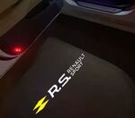 ECLAIRAGE WELCOME LIGHT siglé GAMME RENAULT RS