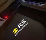 ECLAIRAGE WELCOME LIGHT siglé GAMME RENAULT RS