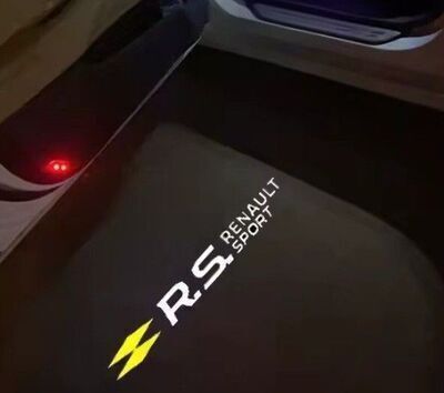 ECLAIRAGE WELCOME LIGHT siglé GAMME RENAULT