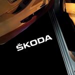 ECLAIRAGE WELCOME LIGHT siglé GAMME SKODA
