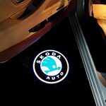 ECLAIRAGE WELCOME LIGHT siglé GAMME SKODA