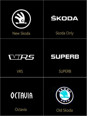 ECLAIRAGE WELCOME LIGHT siglé GAMME SKODA