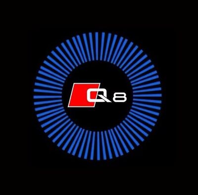ECLAIRAGE WELCOME LIGHT siglé GAMME AUDI Q8
