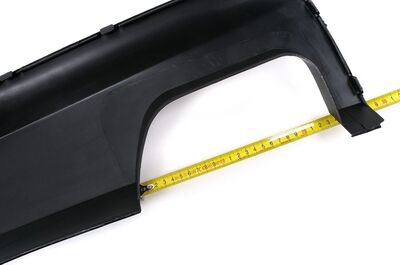 DIFFUSEUR ARRIERE BMW SERIE 5 F10/F11 PACK M EUROLINE QUAD OEM LOOK 550 (2010/2017)