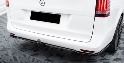 LAME DE PARE CHOC ARRIERE MERCEDES VITO W447 STANDARD PHASE 2 "DTM LOOK" (2020/2024) OU CLASSE V W447 STANDARD PHASE 2 (2016/2024)