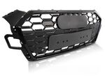 CALANDRE AUDI A5/S5 B9 F5 PHASE 2 STANDARD S LINE OU S5 LOOK RS5 AVEC CAMERA (2020/2024)