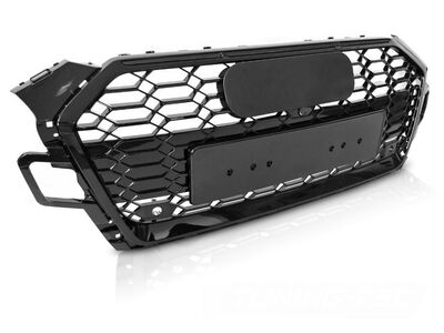 CALANDRE AUDI A5/S5 B9 F5 PHASE 2 STANDARD S LINE OU S5 LOOK RS5 AVEC CAMERA (2020/2024)