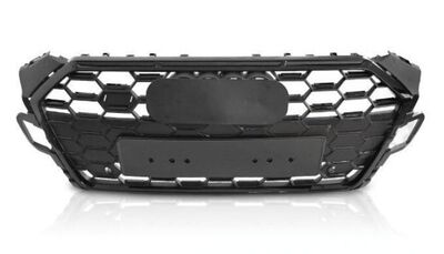 CALANDRE AUDI A5/S5 B9 F5 PHASE 2 STANDARD S LINE OU S5 LOOK RS5 AVEC CAMERA (2020/2024)
