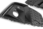 GRILLES LATERALES DE PARE CHOC AVANT TYPE S5 (AVEC ACC) AUDI S5/SLINE B9 F5 PHASE 1 (2016/03-2019)