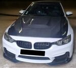 CAPOT CARBONE BMW SERIE 4 M4 F82/F83 LOOK GTS (2014/2019)