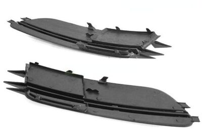 GRILLES LATERALES DE PARE CHOC AVANT TYPE RS6 POUR AUDI A6 4G PHASE 1 OU PHASE 2 (Pour versions standard,pas Sline) (2011/2019)